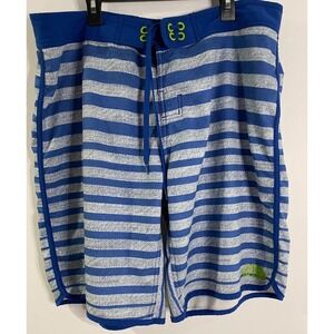 The North Face‎ 36 Regular Blue Print lined Board Shorts Comfort Warm Weather